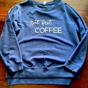 Green Tea size Large sweatshirt